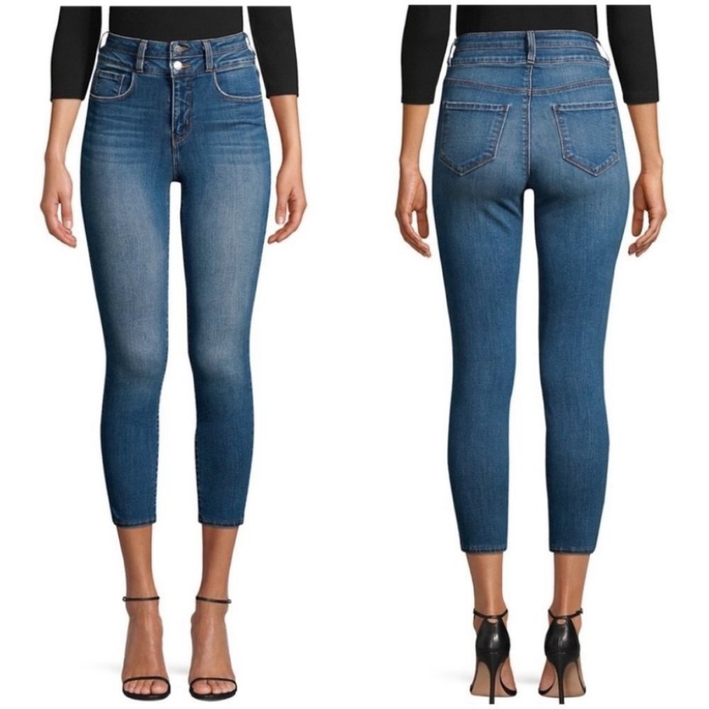 L'AGENCE Peyton High-Rise Skinny Ankle Crop Jeans Size 25 NWOT in Premier Color